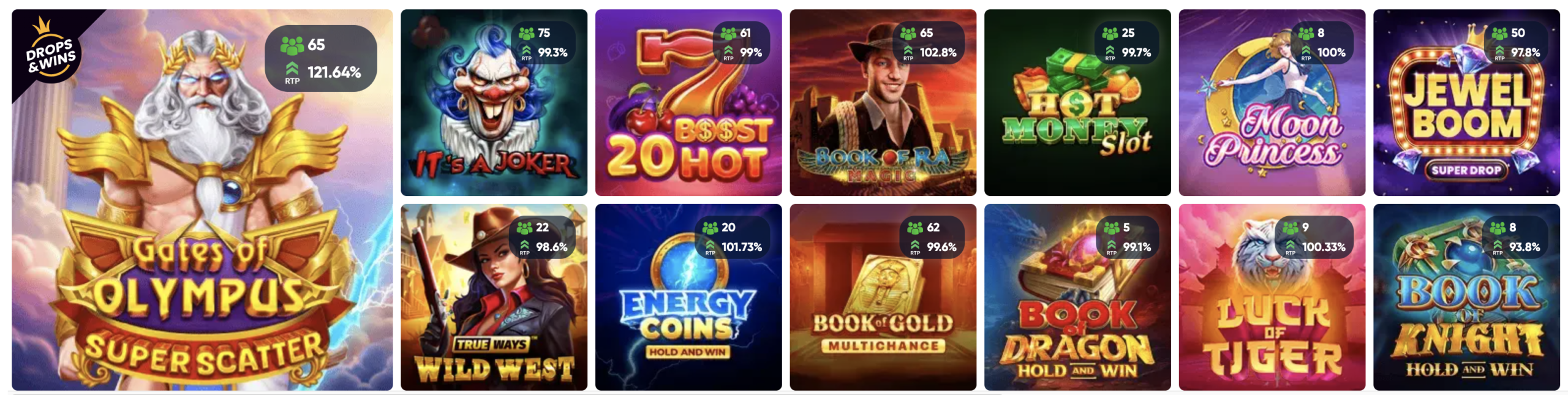 Ivibet kaszinó játékok kínálata